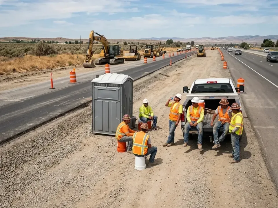 highway-road-construction-crew-007 — frequently asked questions, Porta Potty and Restroom Rentals in K. I. Sawyer, MI